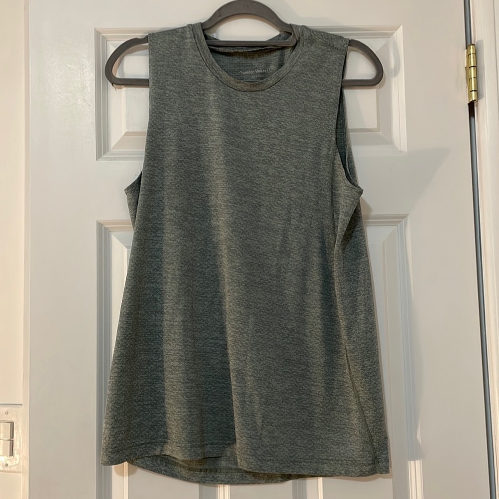 Outdoor Voices- Light Green Workout Tank- Medium